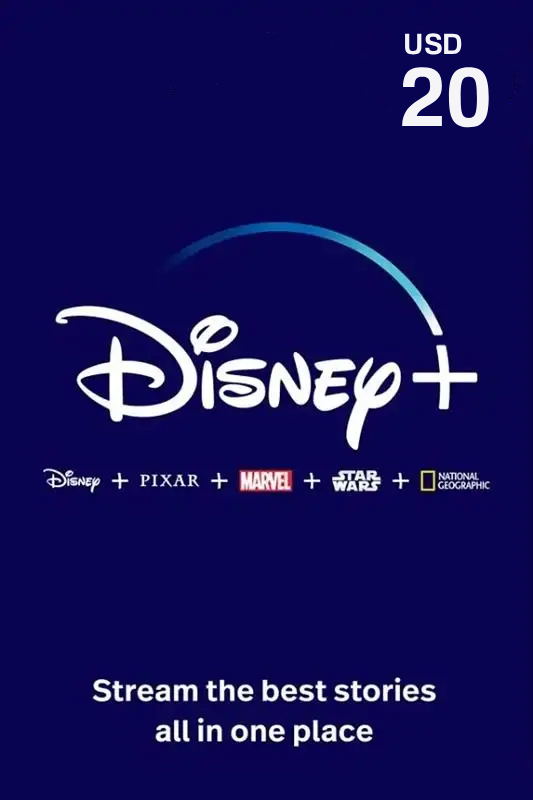 Disney+ Gift Card 20 USD | US Account Only <span class="ext ext_digital">digital</span> image 1