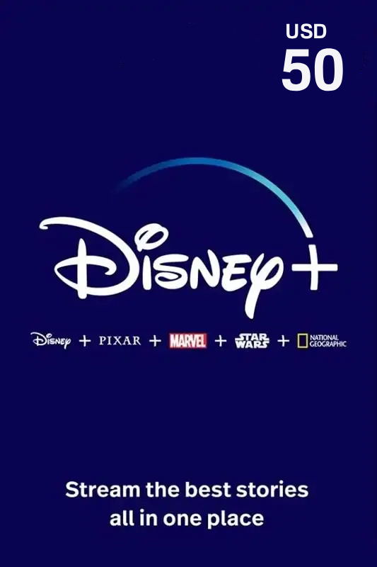 Disney+ Gift Card 50 USD | US Account Only <span class="ext ext_digital">digital</span> image 1