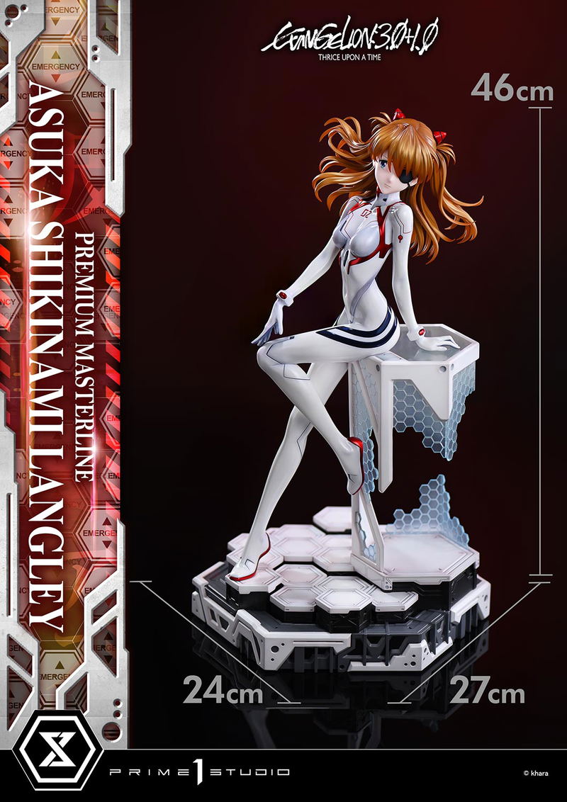 Premium Masterline Evangelion 3.0+1.0 Thrice Upon a Time 1/4 Scale Statue: Shikinami Asuka Langley image 6