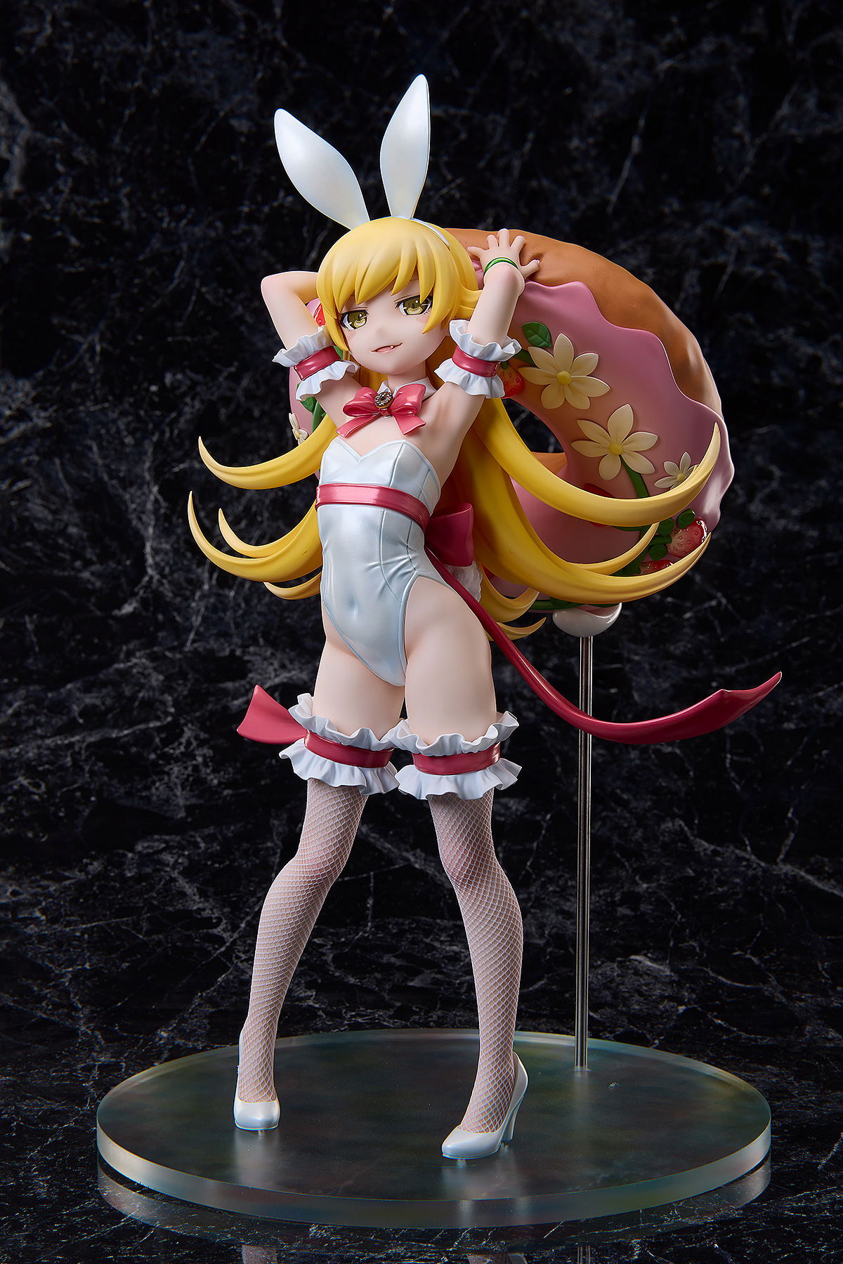 Monogatari Series 1/4 Scale Pre-Painted Figure: Oshino Shinobu White Bunny Ver.