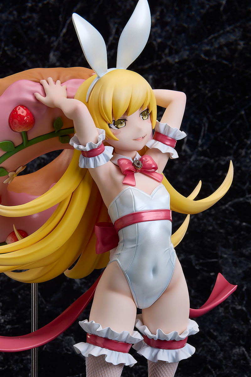 Monogatari Series 1/4 Scale Pre-Painted Figure: Oshino Shinobu White Bunny Ver. image 12
