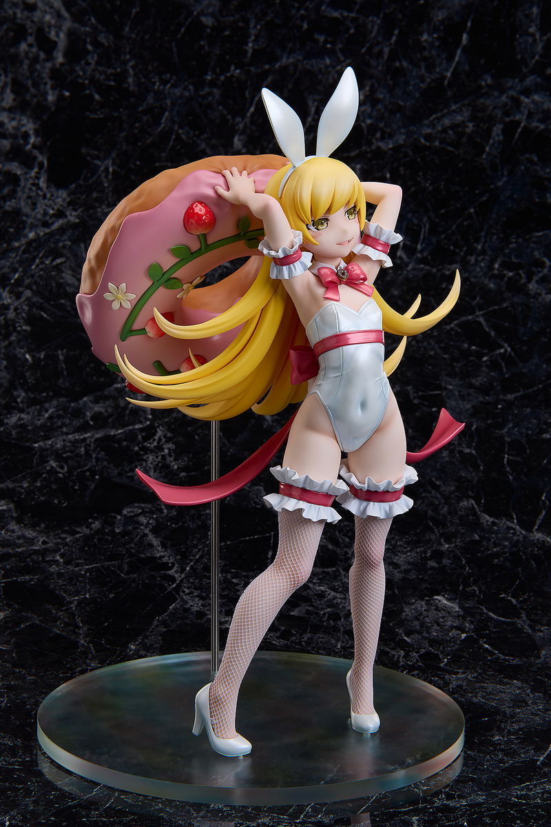 Monogatari Series 1/4 Scale Pre-Painted Figure: Oshino Shinobu White Bunny Ver. image 4