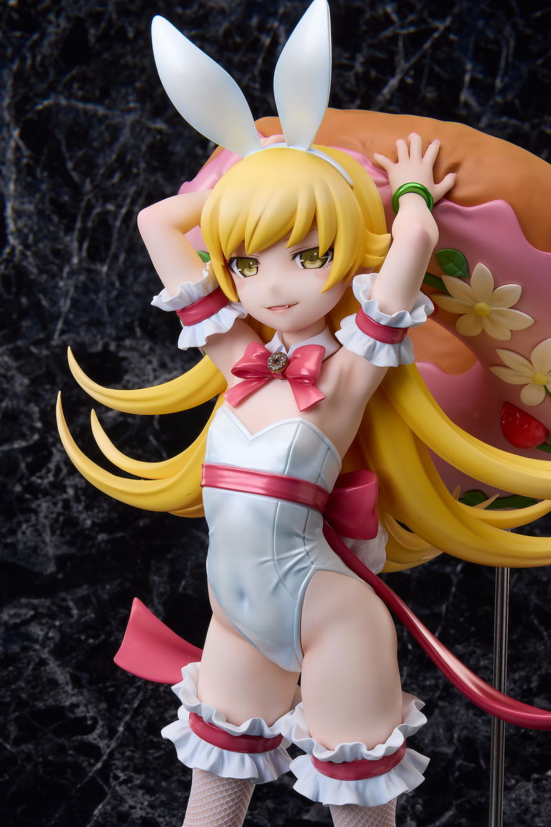 Monogatari Series 1/4 Scale Pre-Painted Figure: Oshino Shinobu White Bunny Ver. image 9