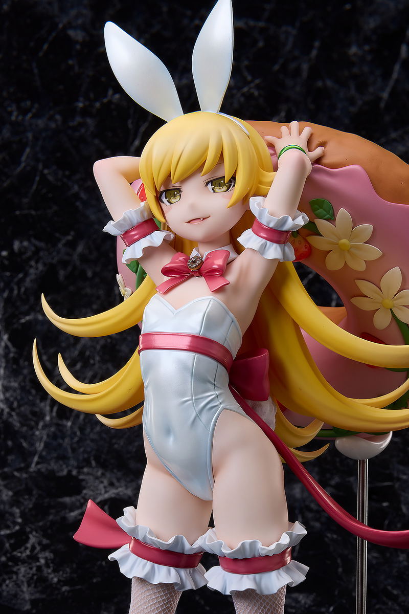 Monogatari Series 1/4 Scale Pre-Painted Figure: Oshino Shinobu White Bunny Ver. image 10