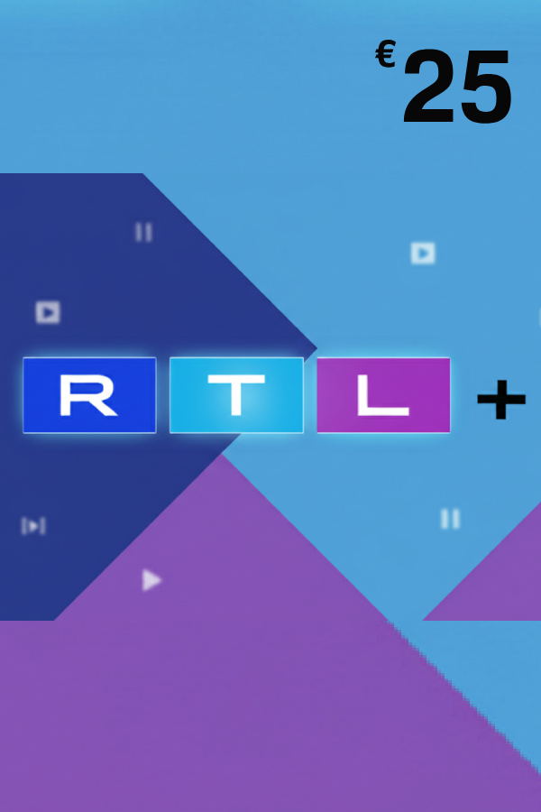 RTL+ Gift Card 25 EUR | Germany Account digital — Import Game Deal
