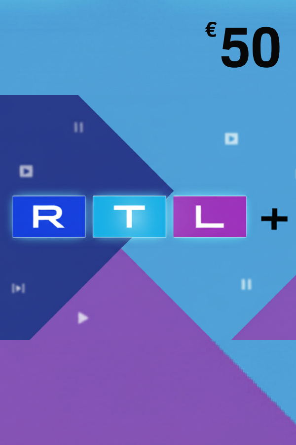 RTL+ Gift Card 50 EUR | Germany Account digital — Import Game Deal