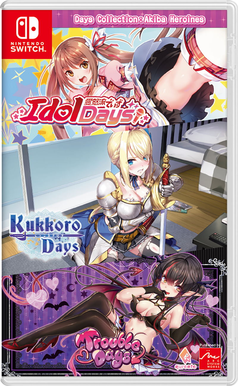 Days Collection: Akiba Heroines [First Print Edition] (Multi-Language) <span class="ext" style="background-color: #003082; color: #FFFFFF;">PLAY EXCLUSIVES</span> image 2