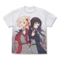 Lycoris Recoil - Chisato & Takina Full Graphic T-shirt (White | Size S) thumbnail 1