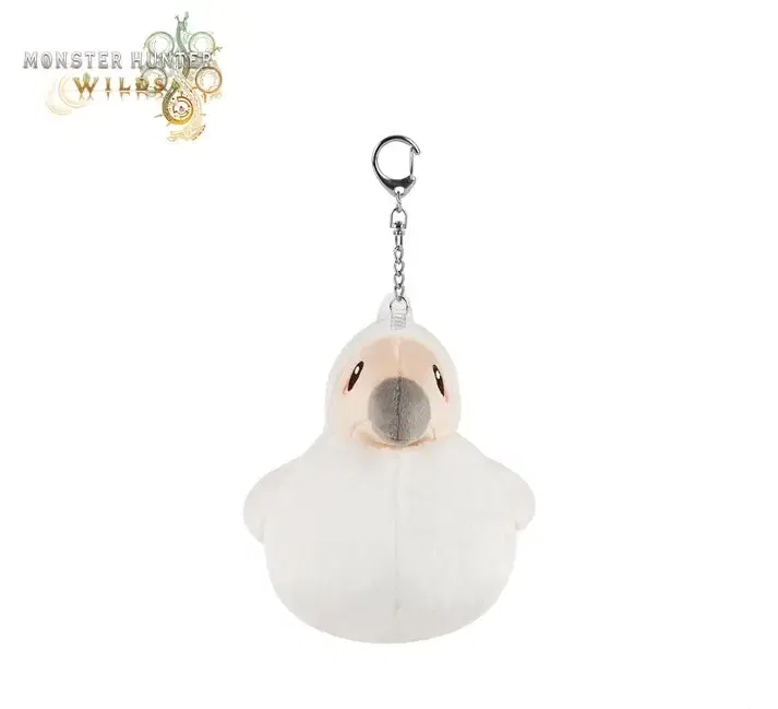 Monster Hunter Wilds Plush Keychain Baby Seikret image 1