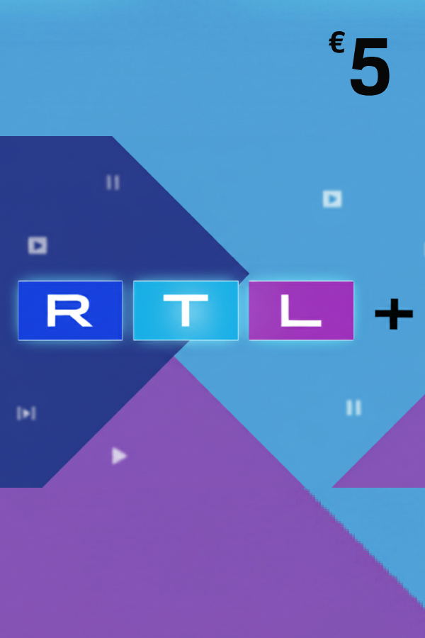 RTL+ Gift Card 5 EUR | Germany Account digital — Import Game Deal