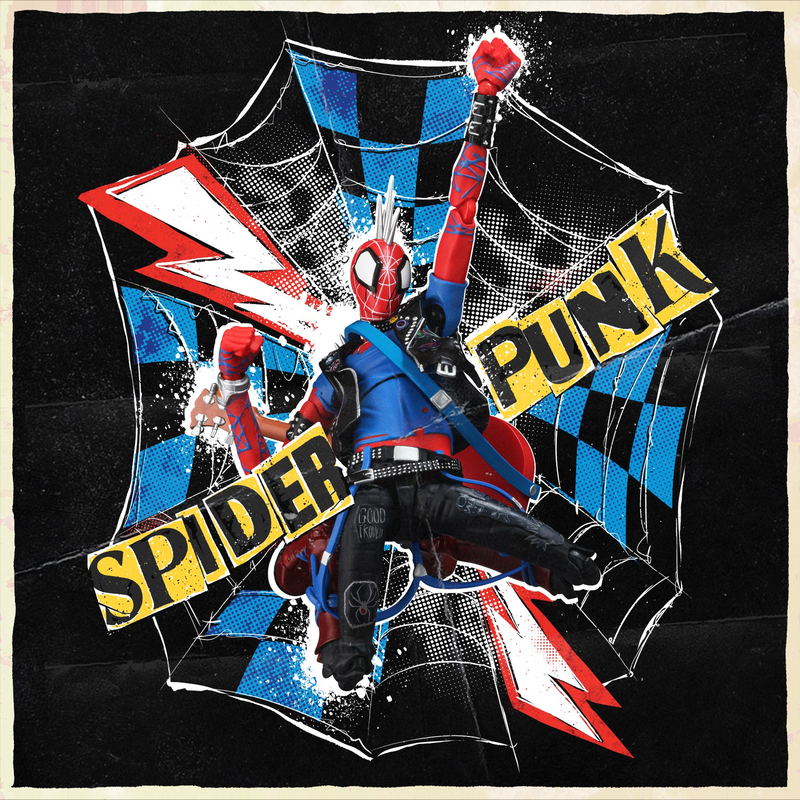 SV-Action Spider-Man Across The Spider-Verse: Spider-Punk image 17