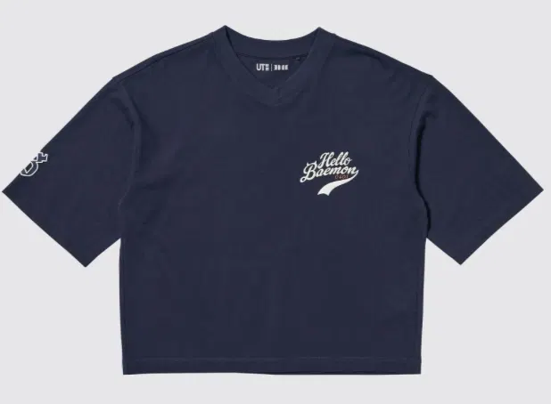 UT Babymonster Graphic T-Shirt (Navy | Size XXL)