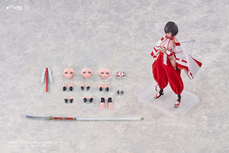 Combat Priestess Uefuji Kikyou 1/12 Articulated Figure image 11