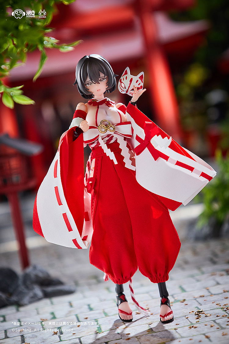 Combat Priestess Uefuji Kikyou 1/12 Articulated Figure image 2