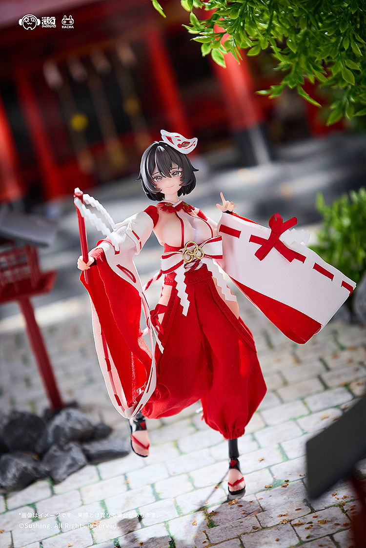 Combat Priestess Uefuji Kikyou 1/12 Articulated Figure image 3
