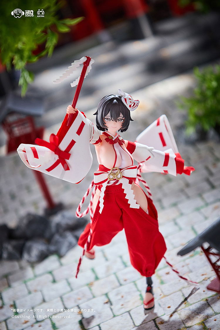 Combat Priestess Uefuji Kikyou 1/12 Articulated Figure image 4