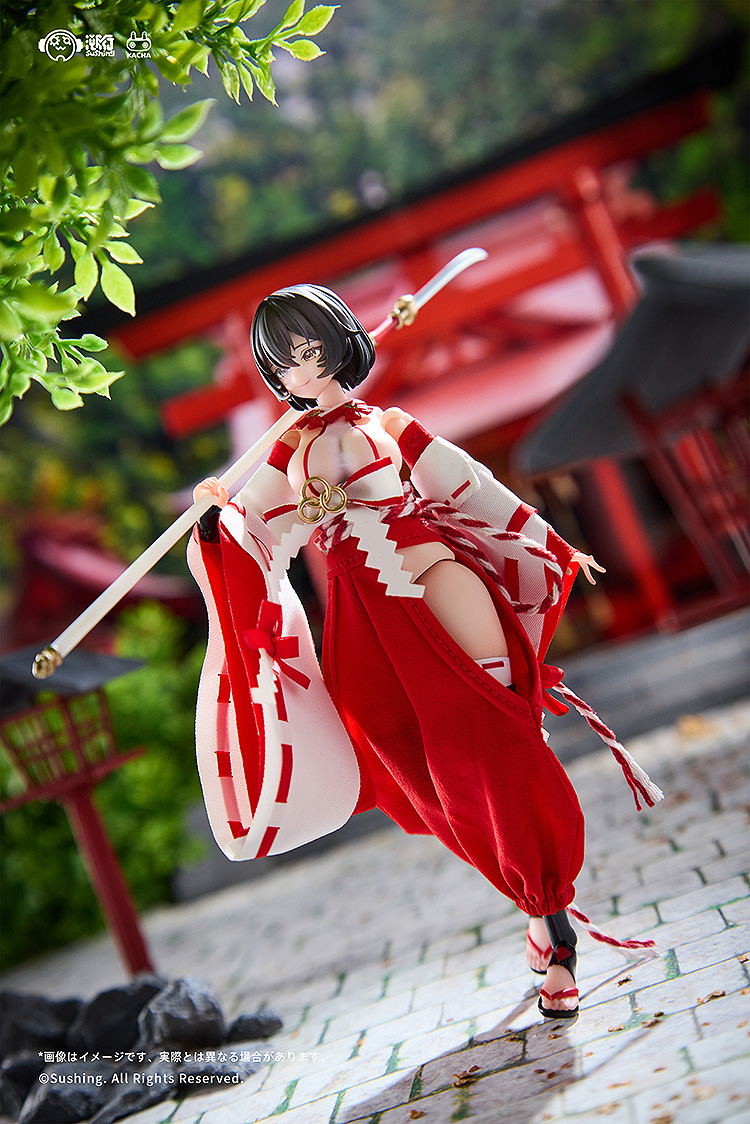 Combat Priestess Uefuji Kikyou 1/12 Articulated Figure image 5