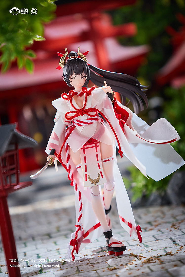 Combat Priestess Uefuji Sakura 1/12 Articulated Figure image 4