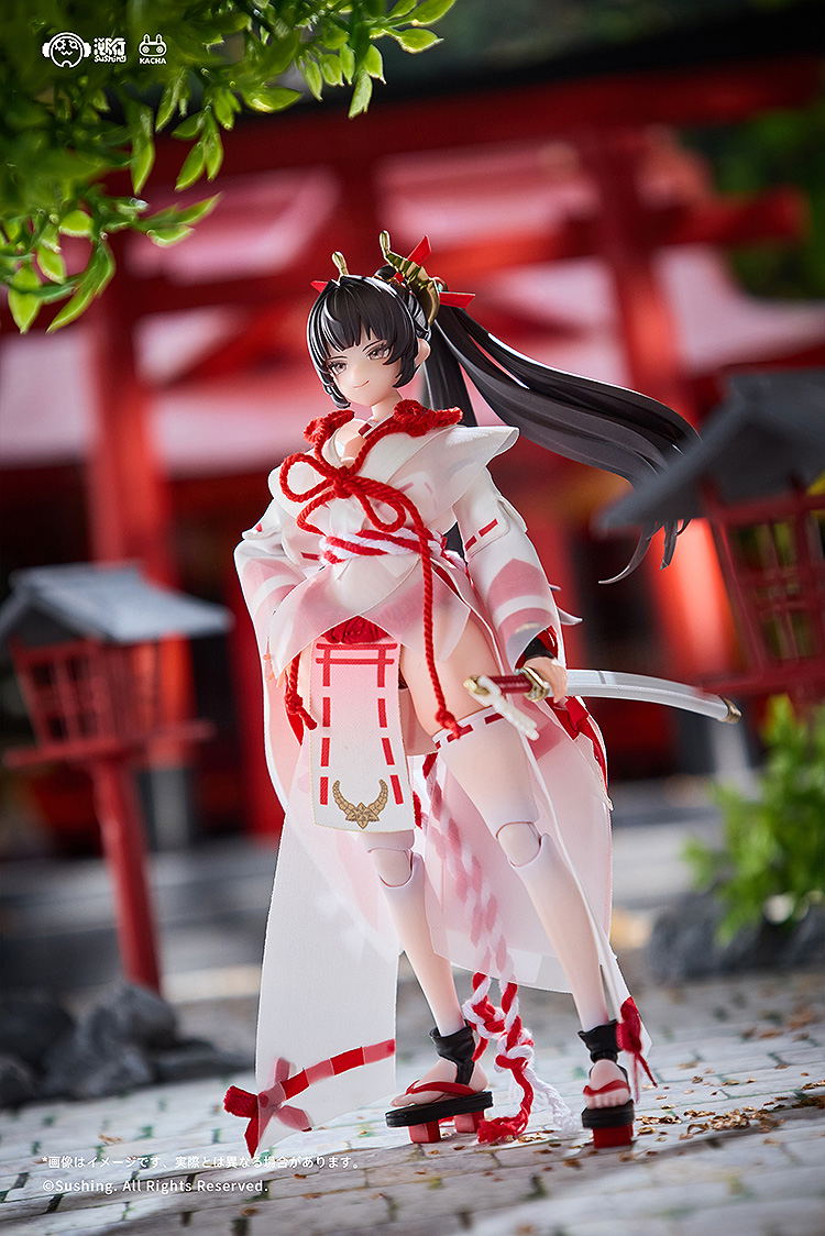 Combat Priestess Uefuji Sakura 1/12 Articulated Figure image 5