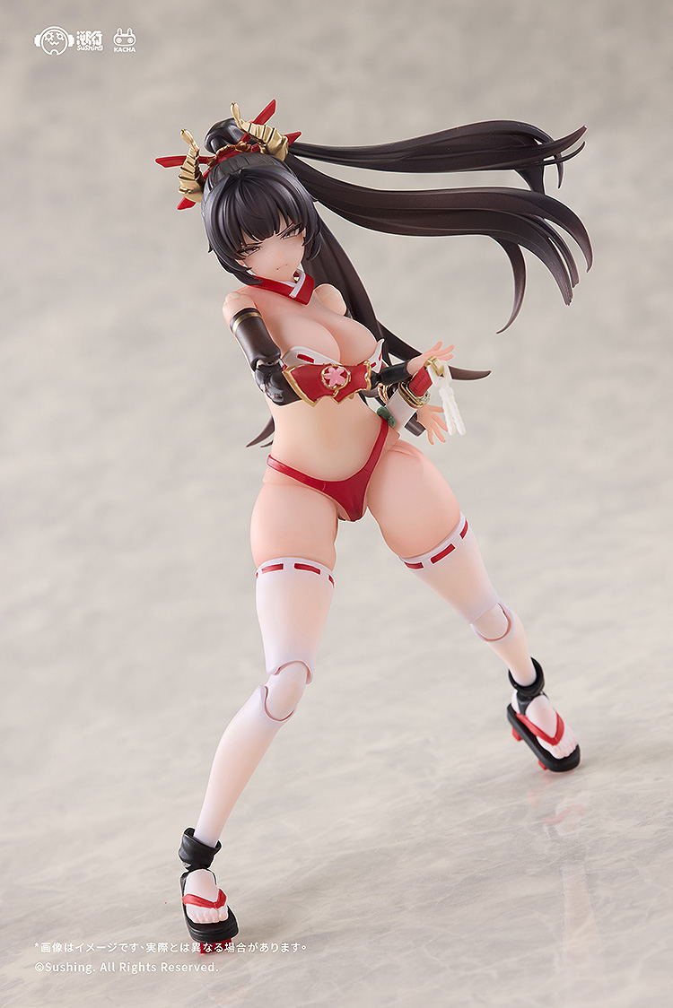 Combat Priestess Uefuji Sakura 1/12 Articulated Figure image 9