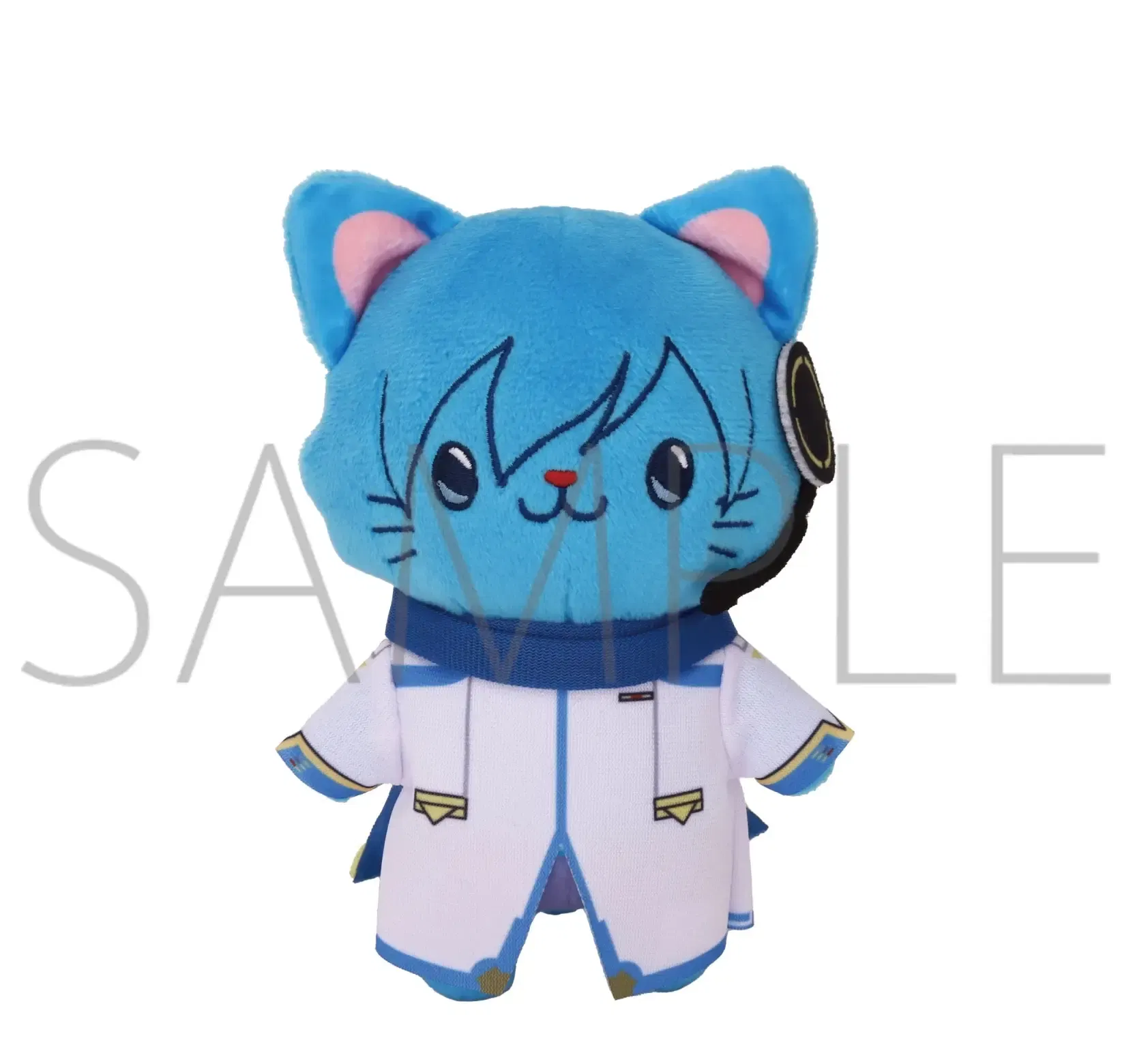 Hatsune Miku Series WithCAT Plush Key Chain With Eye Mask Kaito