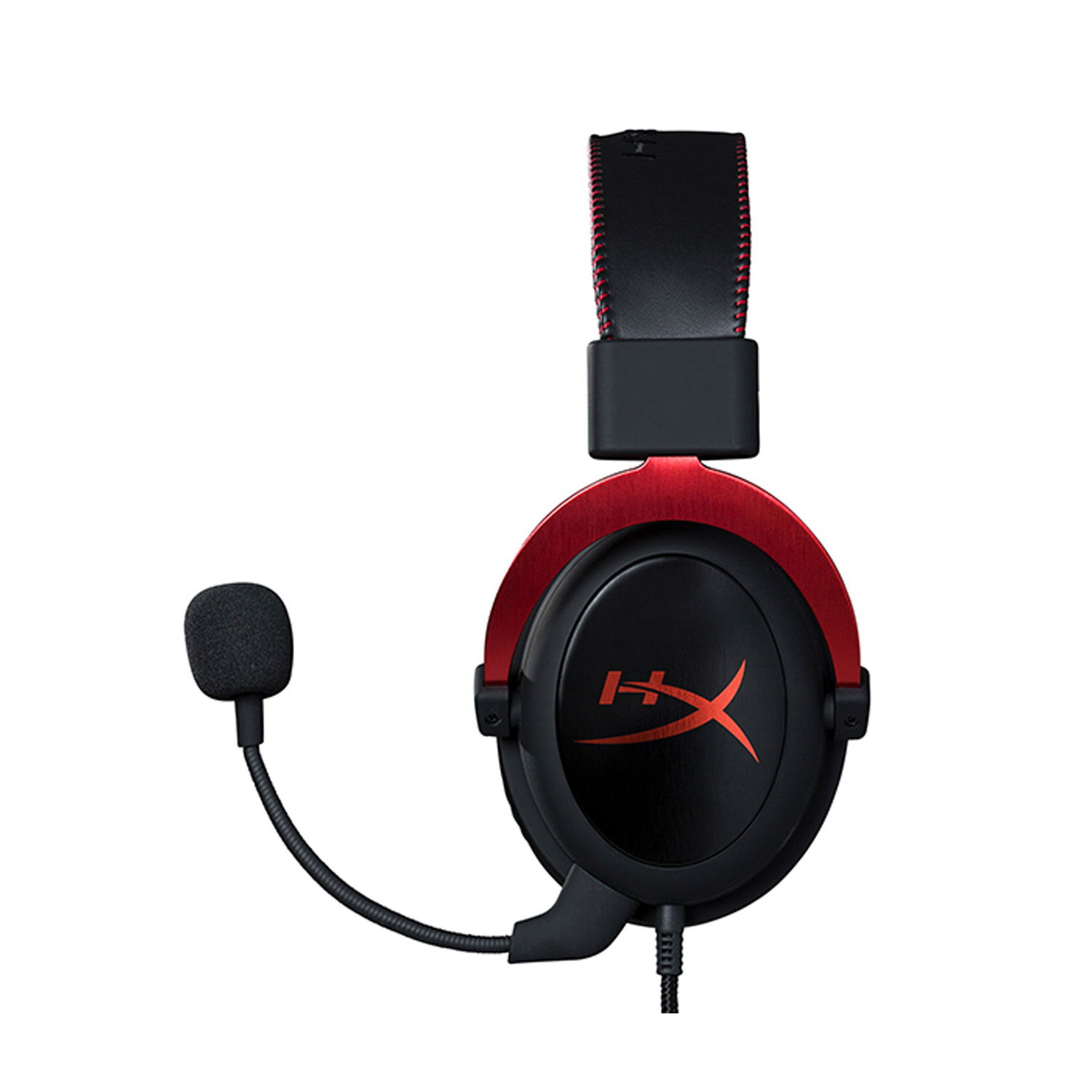 HyperX Cloud II Wired Gaming Headset [Black/Red] for PS4, XONE, NSW, PS5, XSX, XSS, Laptop, Desktop