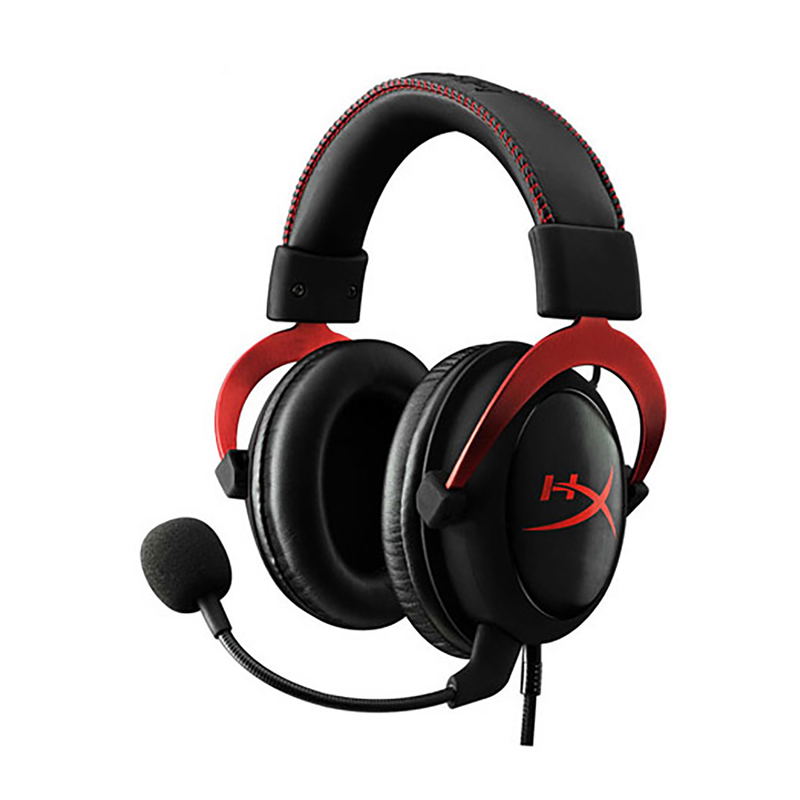 HyperX Cloud II Wired Gaming Headset [Black/Red] image 1