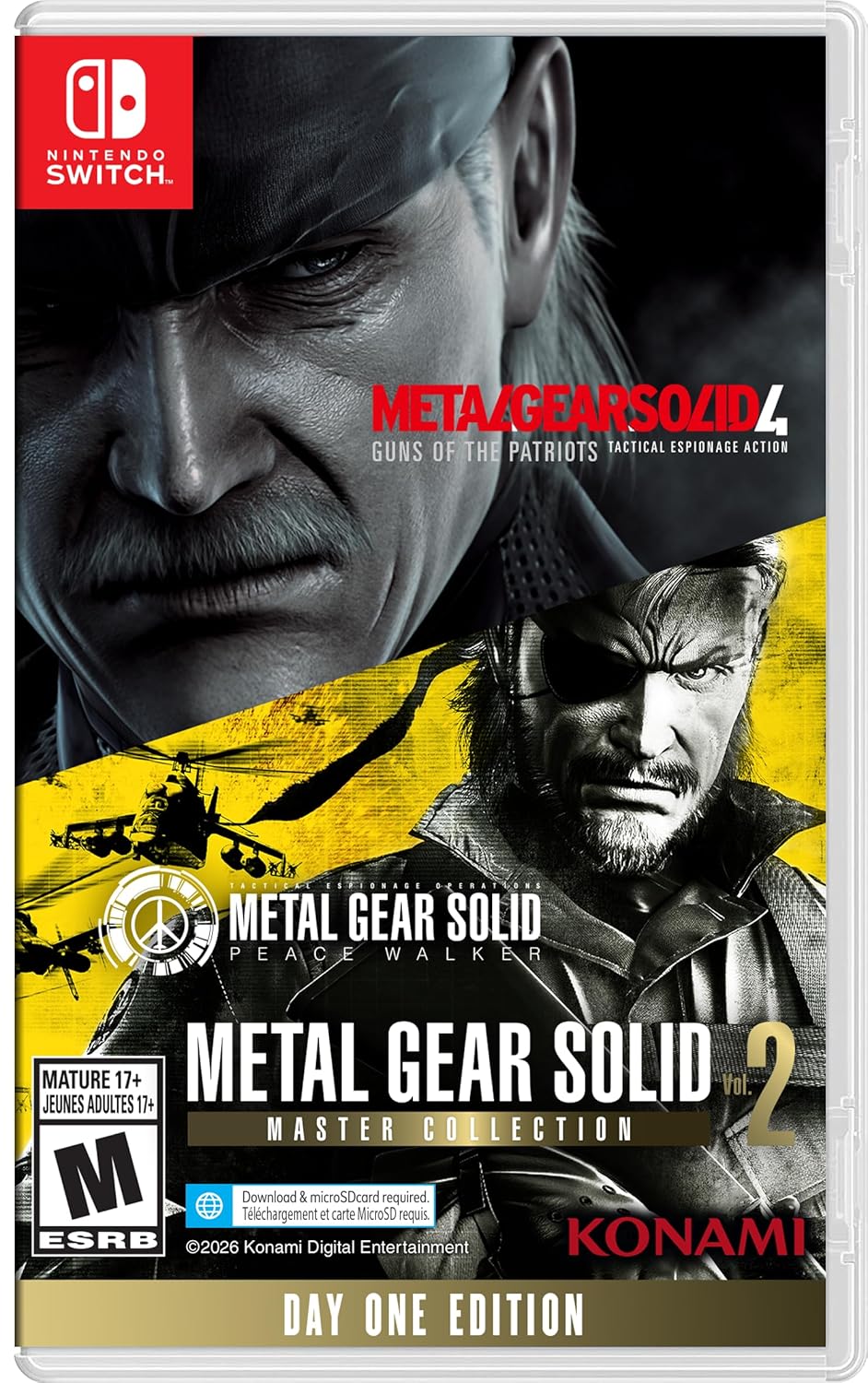 Metal Gear Solid Master Collection Vol 2 For Nintendo Switch metal-gear-solid-master-collection-vol-2-for-nintendo-switch