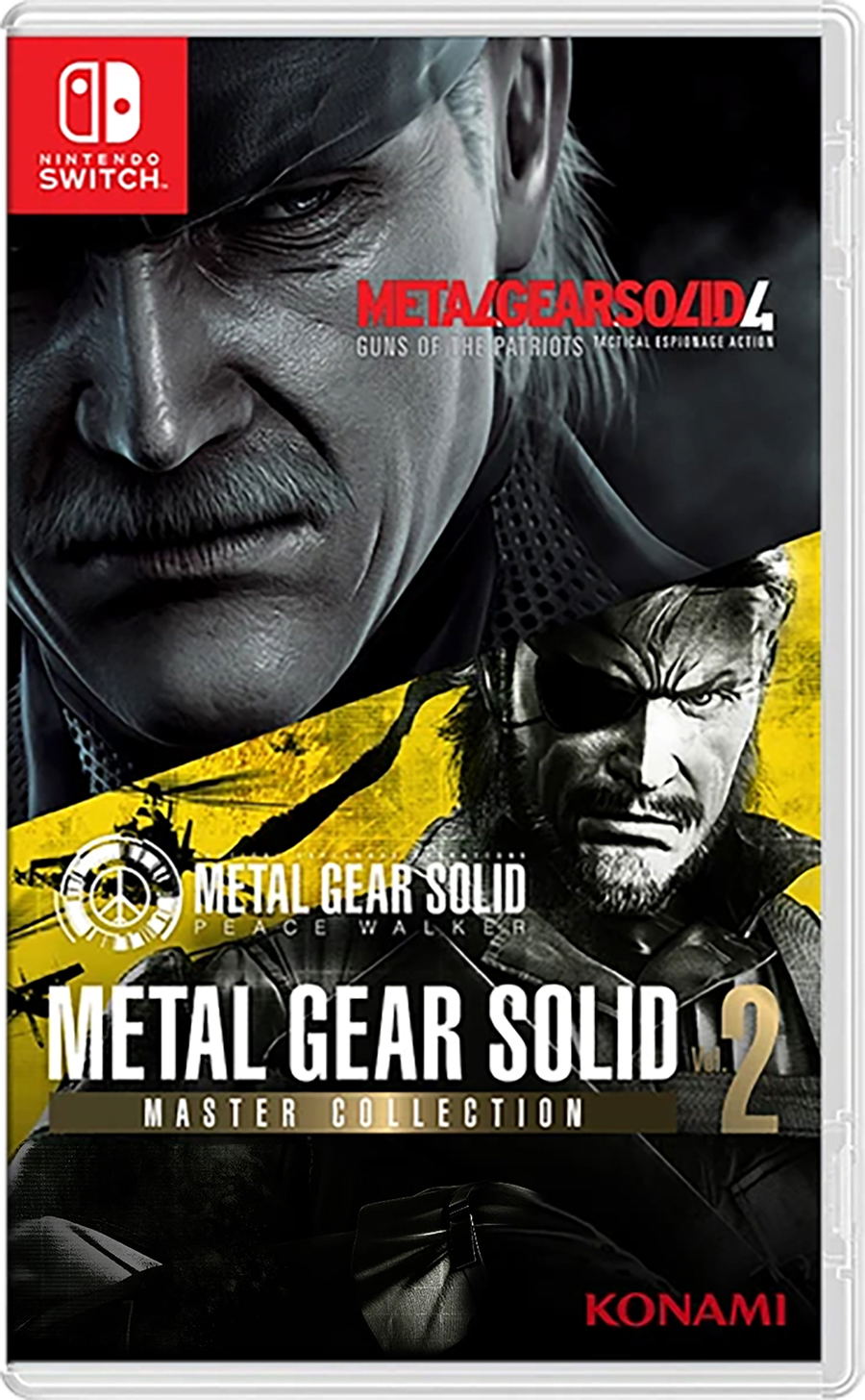 Metal Gear Solid: Master Collection Vol. 2 (Cover - English) for Nintendo Switch, Nintendo Switch 2