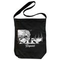New Panty & Stocking With Garterbelt - Panty & Stocking Shoulder Tote Bag (Black) thumbnail 1