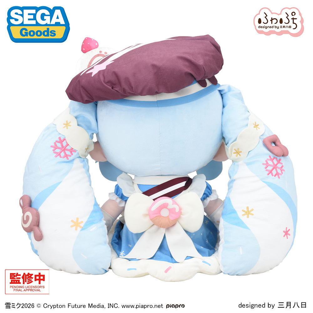 Snow Miku 2026 Fuwa Petit Dodeka Jumbo Plush