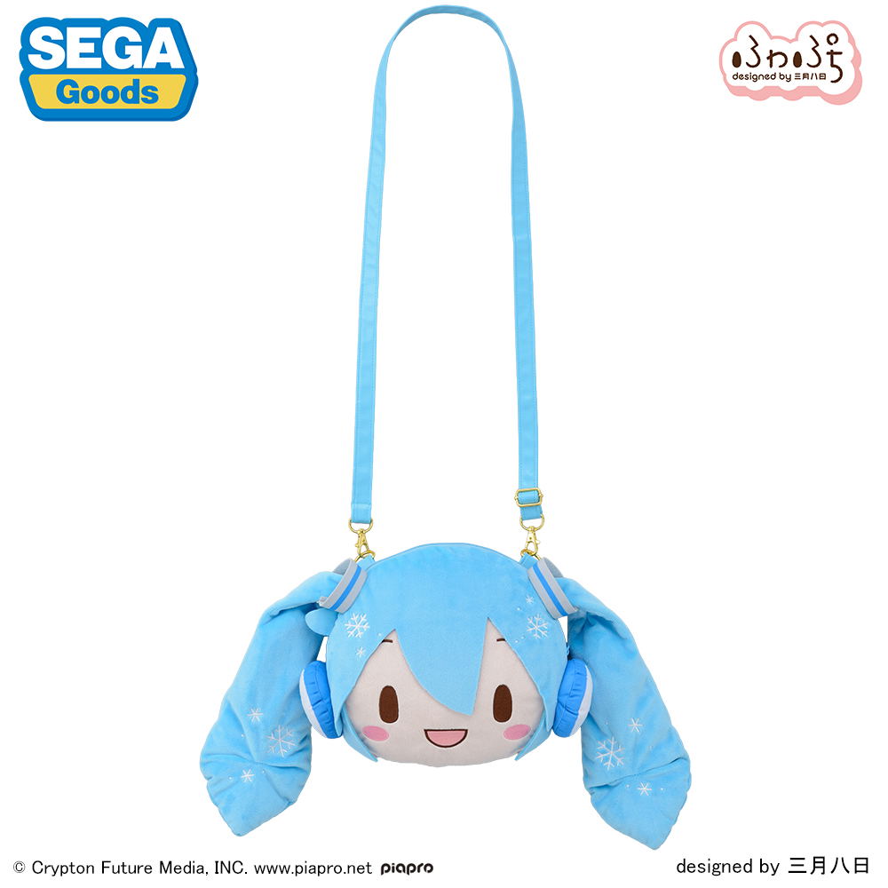 Snow Miku Fuwa Petit Face Shoulder Bag (M)