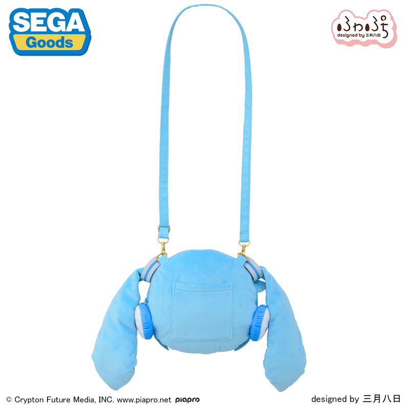 Snow Miku Fuwa Petit Face Shoulder Bag (M) image 3