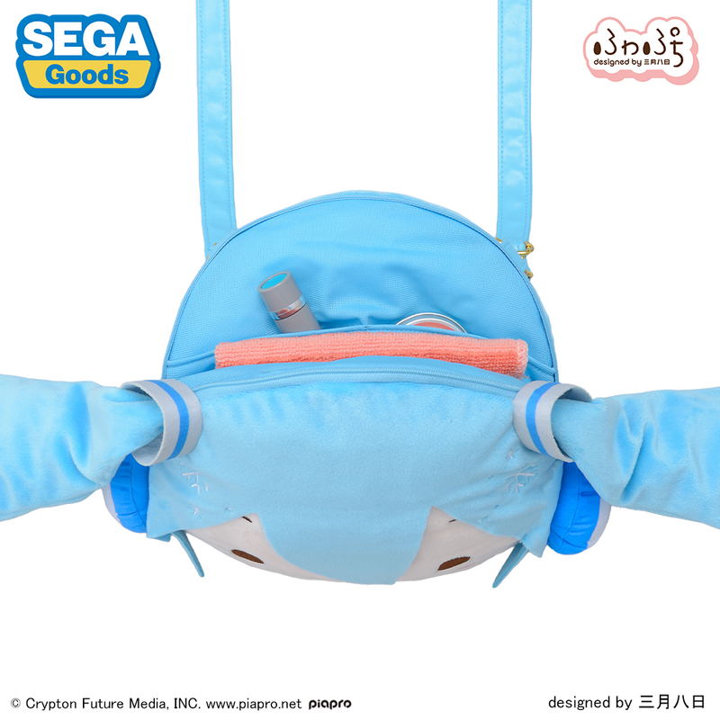 Snow Miku Fuwa Petit Face Shoulder Bag (M) image 4