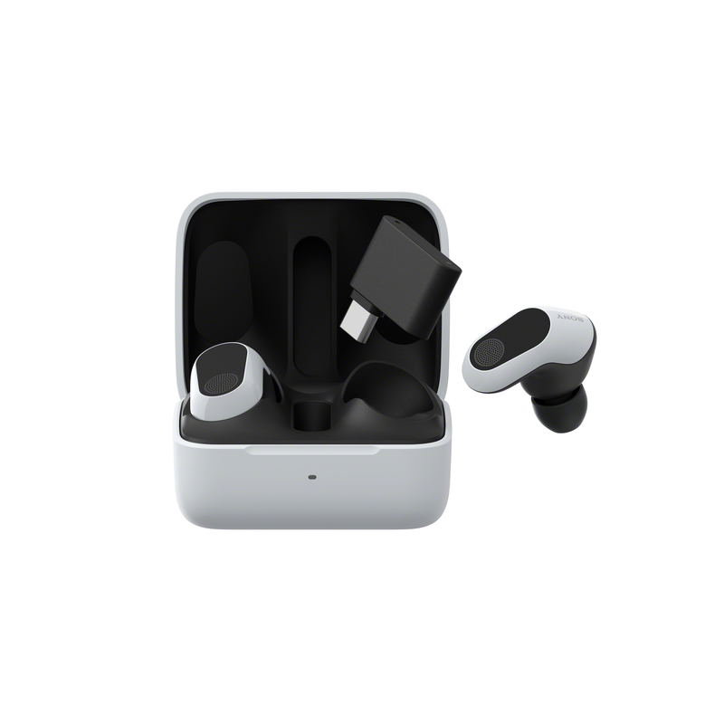 Sony INZONE Buds Truly Wireless Noise Canceling Gaming Earbuds (White) image 4