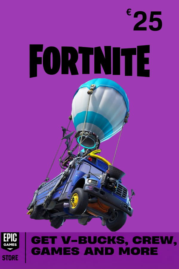 بطاقة هدية Fortnite 25 EUR | حساب أوروبا <span class="ext ext_digital">digital</span> image 1