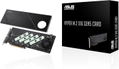 ASUS Hyper M.2 x16 Gen5 Card (PCIe 5.0/4.0) supports up to four NVMe M.2 thumbnail 1
