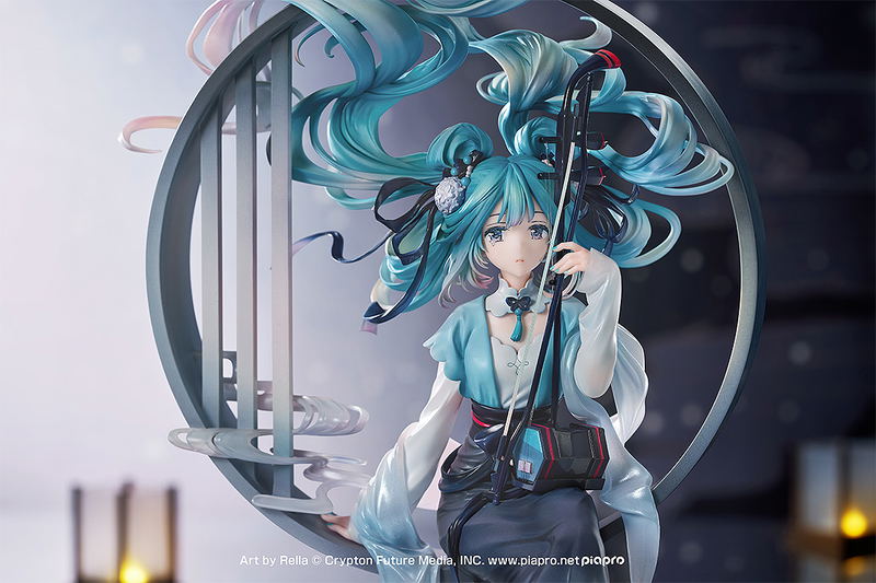 Character Vocal Series 01 Hatsune Miku 1/7 Scale Pre-Painted Figure: Hatsune Miku Han Gong Qiu Yue Ver. image 10