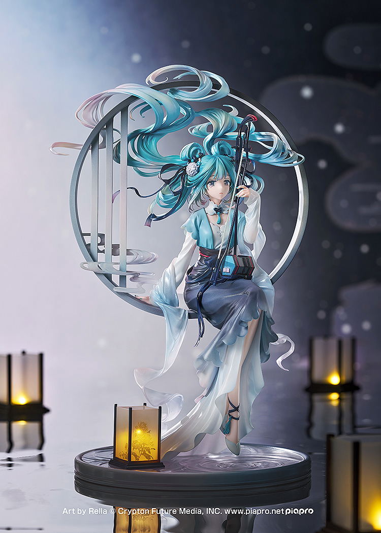 Character Vocal Series 01 Hatsune Miku 1/7 Scale Pre-Painted Figure: Hatsune Miku Han Gong Qiu Yue Ver. image 8