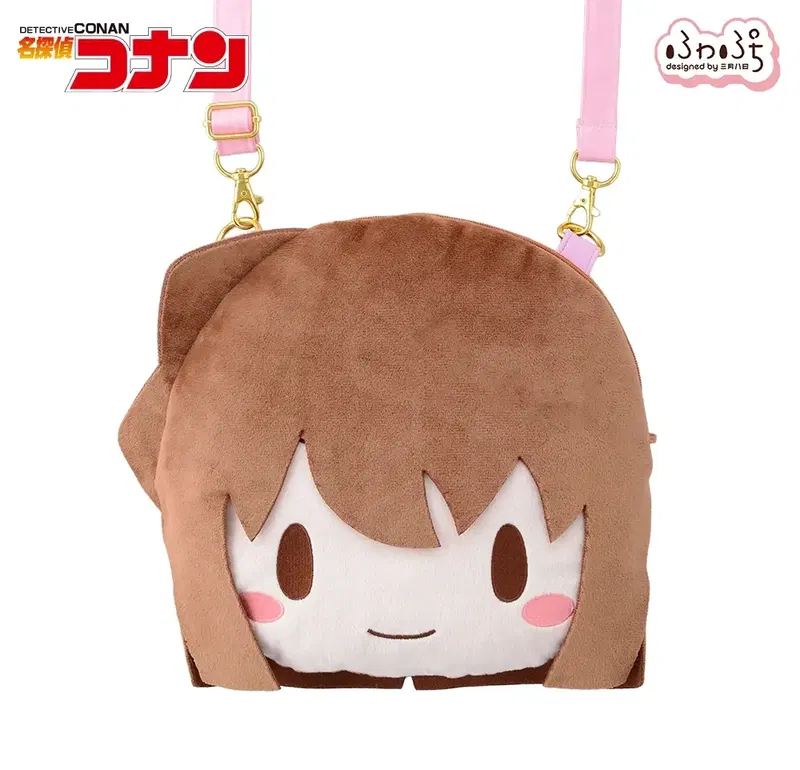Detective Conan Haibara Ai Fuwa Petit Face Shoulder Bag (M) image 1
