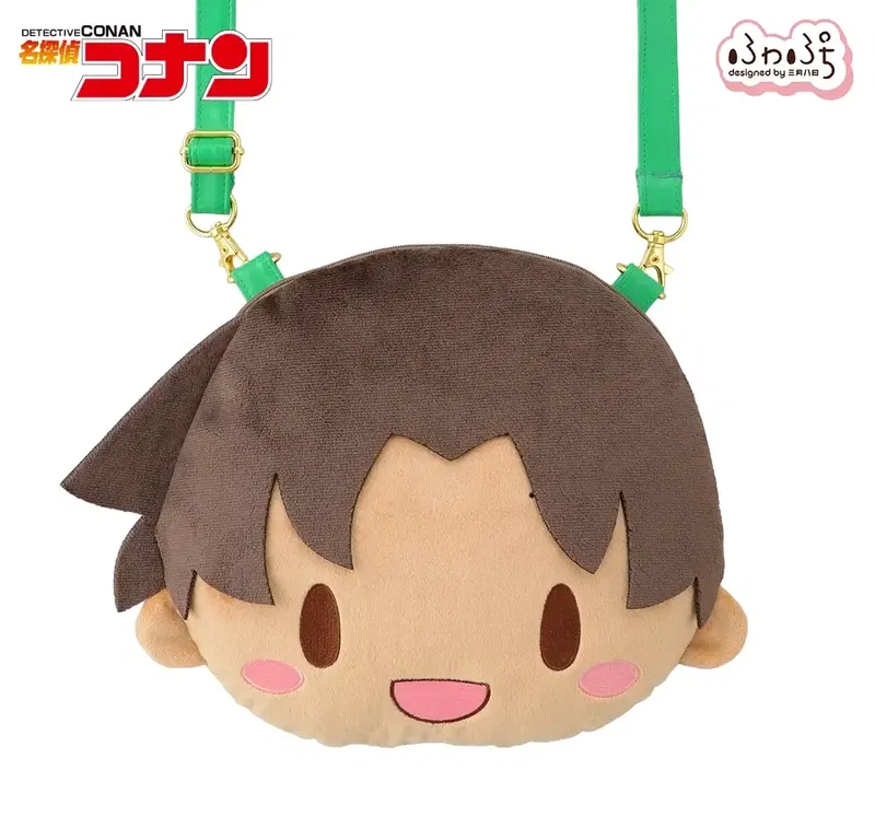 Detective Conan Hattori Heiji Fuwa Petit Face Shoulder Bag (M) image 1