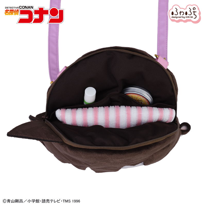 Detective Conan Mori Ran Fuwa Petit Face Shoulder Bag (M) image 4