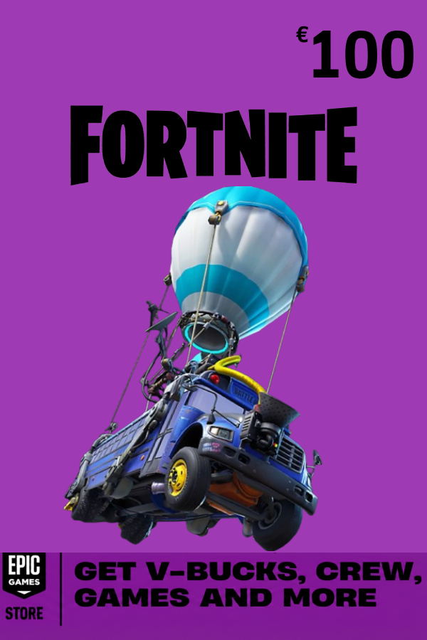 بطاقة هدية Fortnite 100 EUR | حساب أوروبا <span class="ext ext_digital">digital</span> image 1