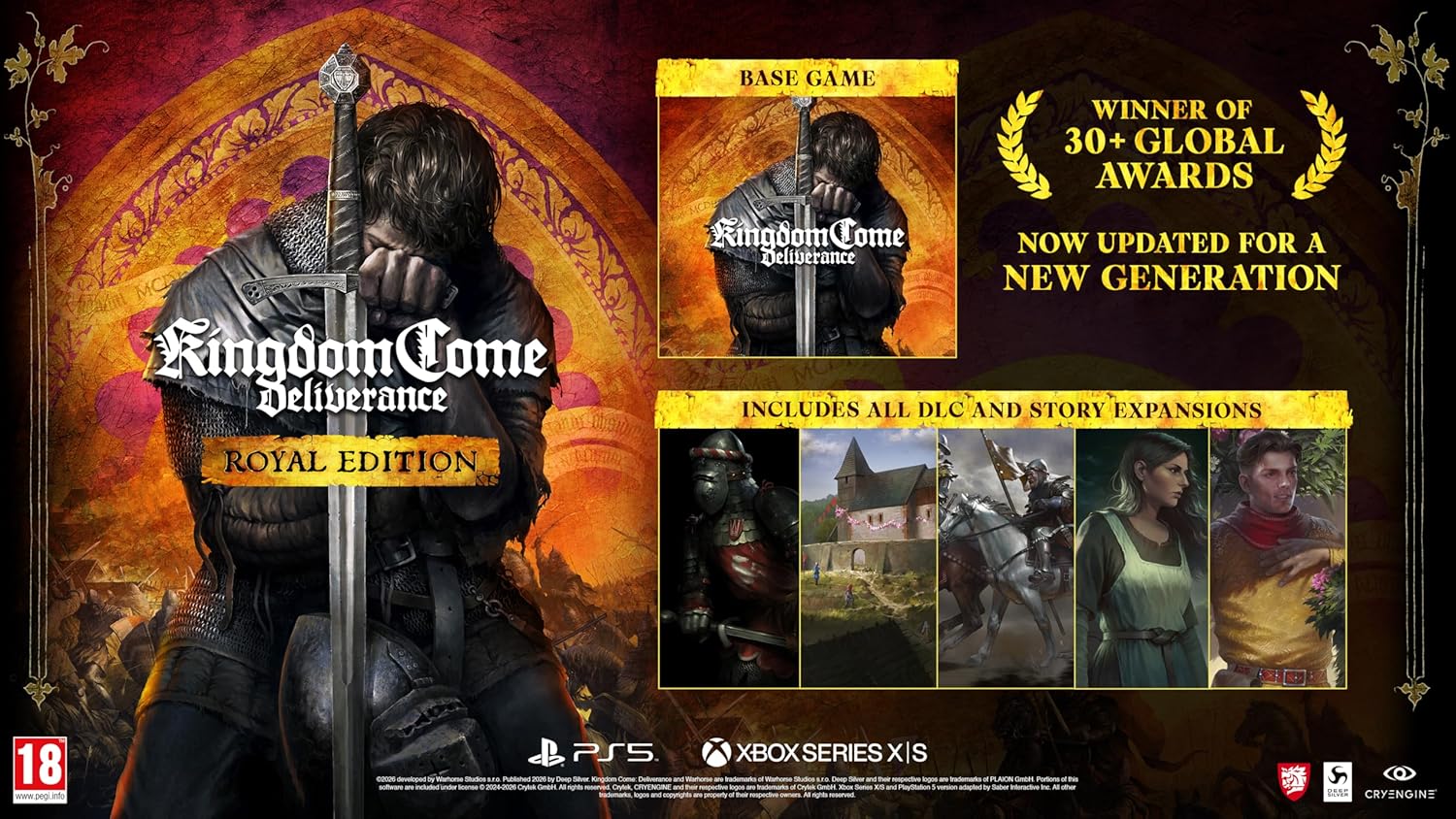 Kingdom Come: Deliverance [Royal Edition] for PlayStation 5
