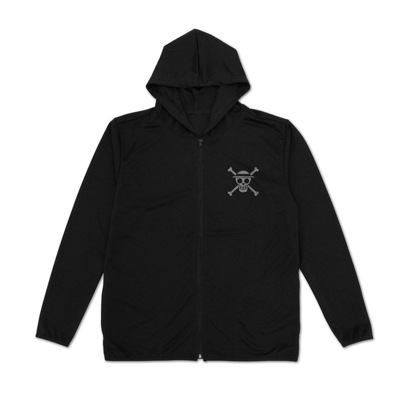 One Piece - Straw Hat Crew Thin Dry Hoodie Ver.2.0 (Black | Size M) image 3
