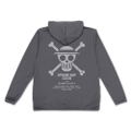 One Piece - Straw Hat Crew Thin Dry Hoodie Ver.2.0 (Gray | Size M) thumbnail 2