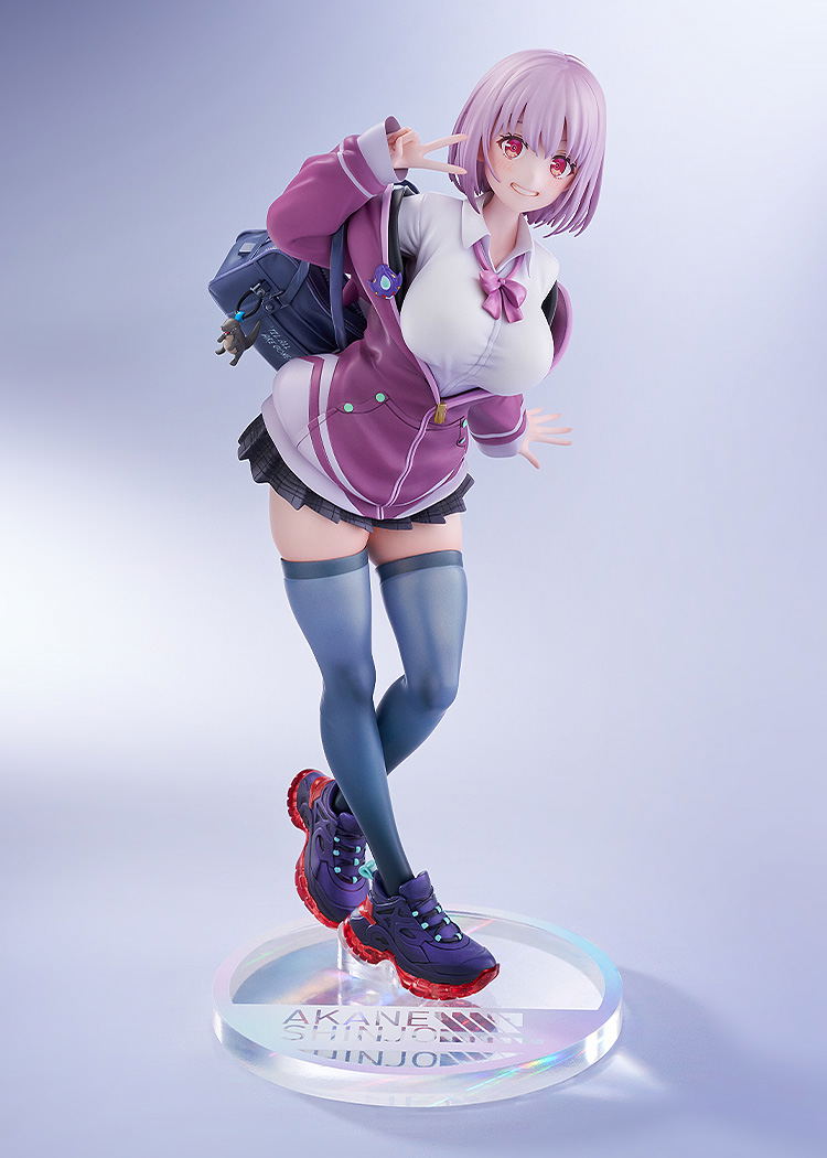 SSSS.Gridman 1/7 Scale Pre-Painted Figure: Shinjo Akane feat. toridamono image 2
