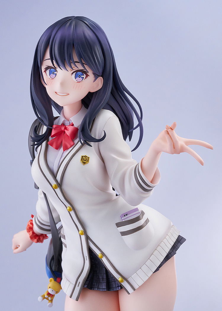 SSSS.Gridman 1/7 Scale Pre-Painted Figure: Takarada Rikka feat. toridamono image 4