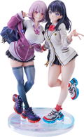 SSSS.Gridman 1/7 Scale Pre-Painted Figure: Takarada Rikka & Shinjo Akane feat. toridamono thumbnail 1