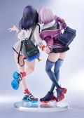 SSSS.Gridman 1/7 Scale Pre-Painted Figure: Takarada Rikka & Shinjo Akane feat. toridamono [GSC Online Shop Limited Ver.] thumbnail 4
